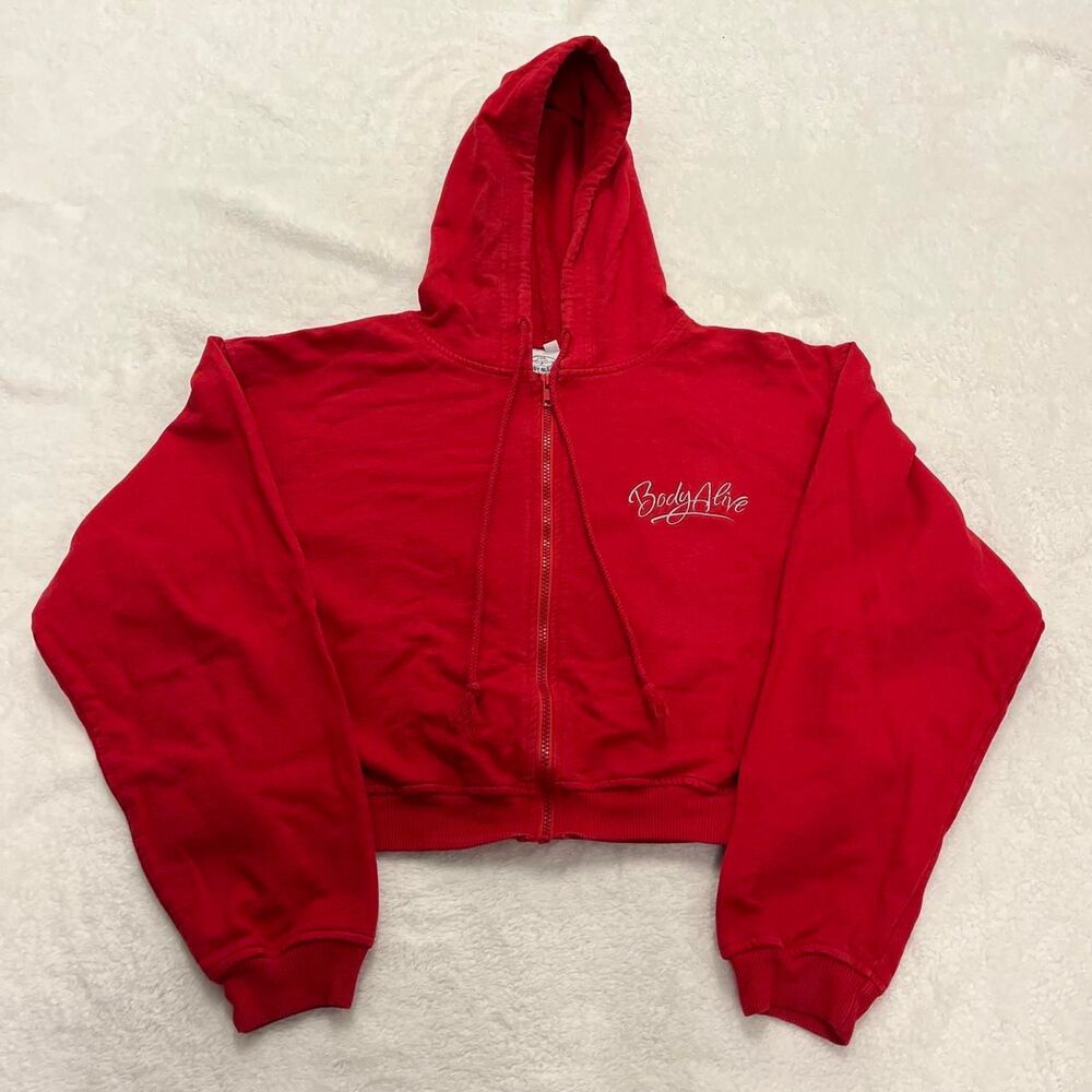 Unbranded Women's Red Hoodie